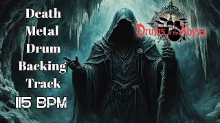115 BPM Old School Death Metal Chug | Heavy Mid-Tempo Groove for Practice and Jamming