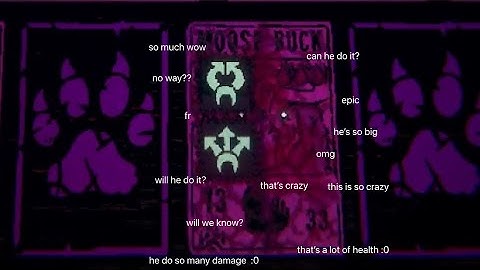 BIG moose buck one shots the moon (inscryption: kaycee’s mod)