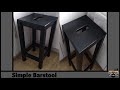 Woodworking - Making a simple Barstool!