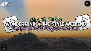 DJ WONDERLAND X THE STYLE WEKKEND X MELODY TEKI TEKI GAM CAMPURAN BARAT SLOW BASS | KHARIS SOPAN
