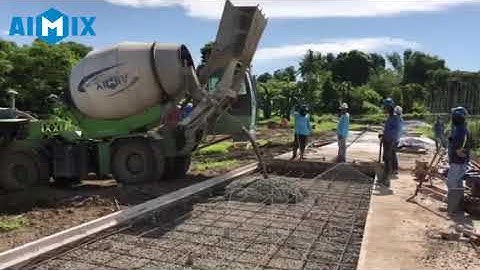 AS-3.5 Self Loading Mixer Working for Ice Cream Plant in the Philippines