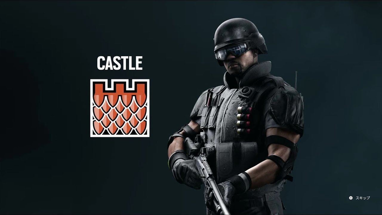 【R6S】 FBI SWAT 「CASTLE」 - YouTube