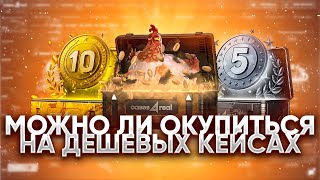 CASES4REAL МОЖНО ЛИ ОКУПИТЬСЯ ОТКРЫВАЯ ТОЛЬКО ДЕШЕВЫЕ КЕЙСЫ? ПРОВЕРКА CASES4REAL