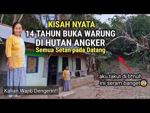 IBU CANTIK PEMBERANI..!! NYASAR KE HUTAN ANGKER DAN TINGGAL DEKAT KUBURAN, SERING DI GANGGU HANTU