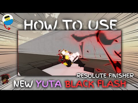 How To Use Yuta's Black Flash/Resolute Finisher in Jujutsu Shenanigans Roblox (Jujutsu Shenanigans)