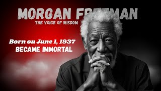 Morgan Freeman Became Immortal / It’s never too late to rise.