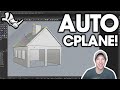 Modeling in rhino just got easier auto cplane tutorial