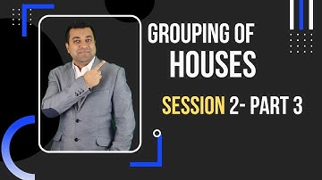 Astrology for beginners | Session 2 - Part 3 | Grouping of Houses Astrobasic