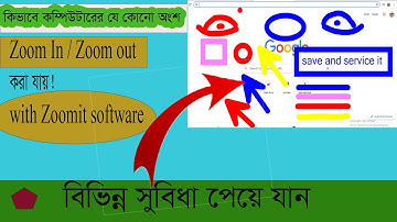 How to zoom in desktop/how to Use ZoomIT  Software to make Effective Presentations bangla tutorial