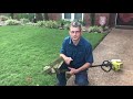 How to Replace 𝐑𝐘𝐎𝐁𝐈 bump knob | Ryobi Weed Eater String and line | Ryobi Reel Easy bump knob