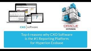 Essbase Reporting:  Why CXO Software is the # Financial  Reporting tool for Essbase screenshot 1