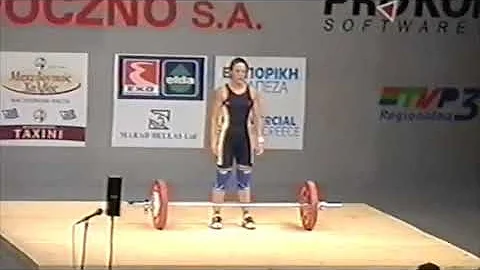 Natasha Barker 2002 World Weightlifting Championsh...