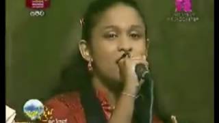 Madhushani Premaratne singing "Ko ada Manika"