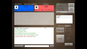 Trading Card Game - v2.51 Flash game client (chat and battle preparation)(Portuguese)