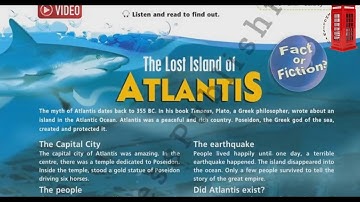 Excel 5 grade Module 5 e The lost island of Atlantis