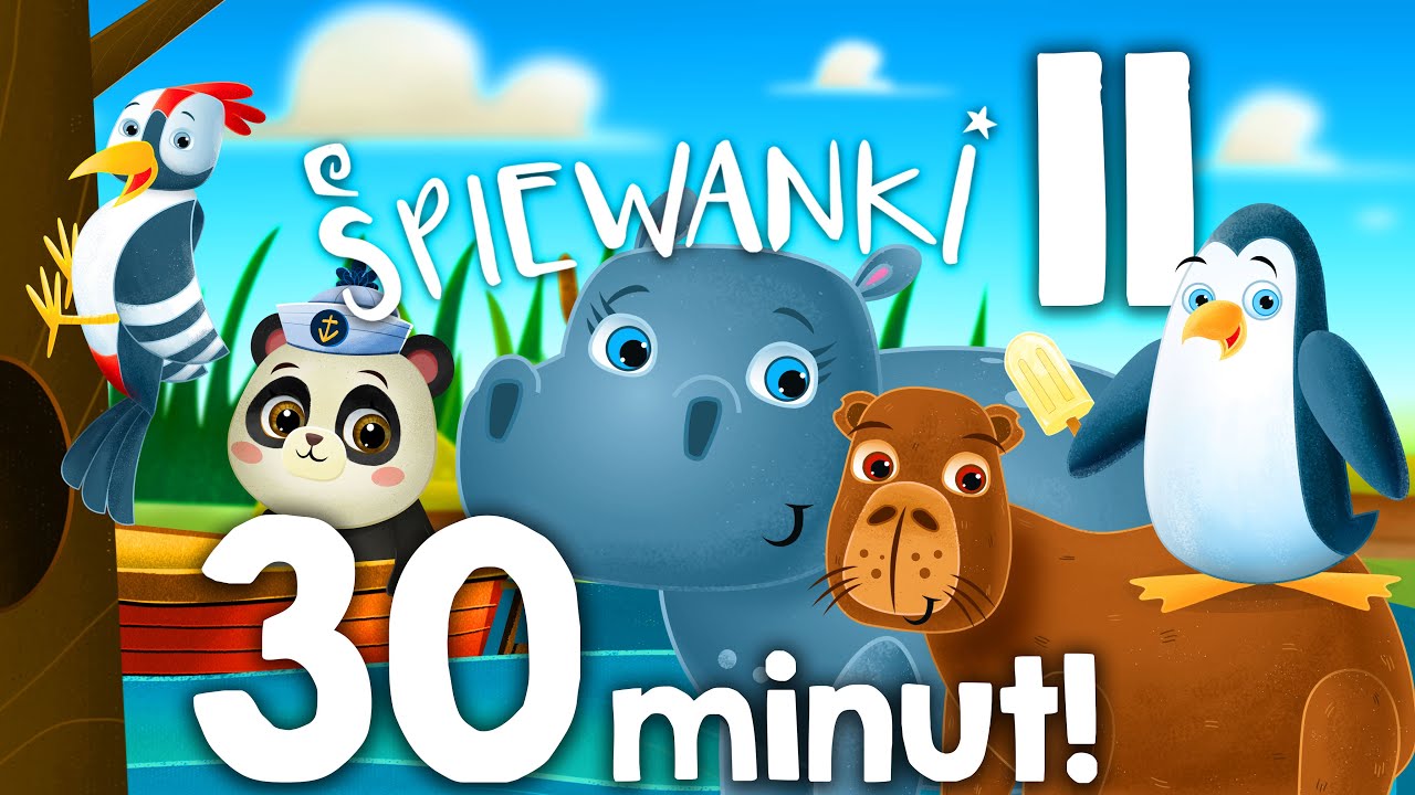 Piosenka Pingwin O Jak Przyjemnie Zestaw piosenek nr 11 - 30 min: Pingwin Eryk, Hipopotamka Anka