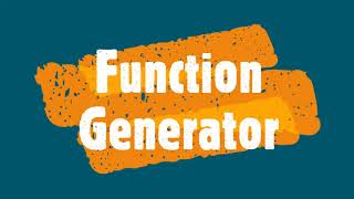 3 12 Function Generator