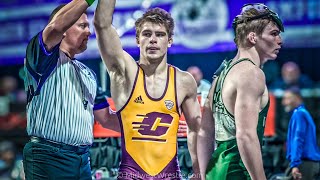 141 – Dylan Layton {G} Cleveland State University Vs. Jimmy Nugent {R} Central Michigan University