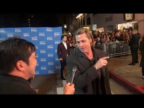 Brad Pitt Red Carpet Interview | SBIFF 2020