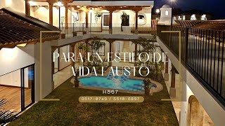 Residencia para un estilo de vida fausto en La Antigua Guatemala