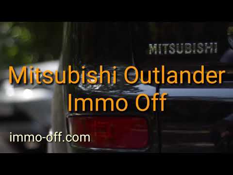 Mitsubishi Outlander immo off