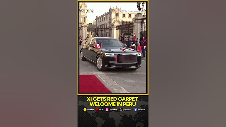 China's President Xi Jinping Attends Welcome Ceremony Hosted By Peruvian President | WION Shorts