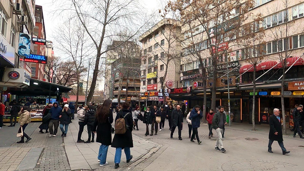 Ankara [4k60fps], Kızılay'da Gezinti - Wandering Around Kizilay