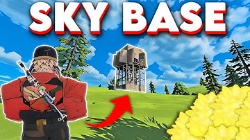 I Built an INSANE SKY BASE in FALLEN...
