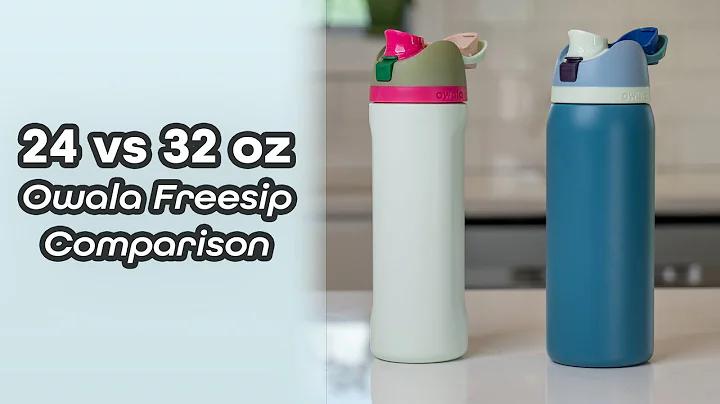 Which to Buy? Owala 24 Oz vs 32 Oz Freesip Water Bottles