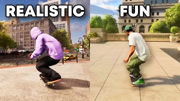 Skate 4 VS Session Skate sim | SKATEBOARD GAMES COMPARISON