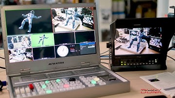 PVS0615 -  6 Input : 4 HD SDI , 2HDMI/DVI / USB Files ,3 HD SDI PGM Out./ 2 HDMI Out @ DUNK