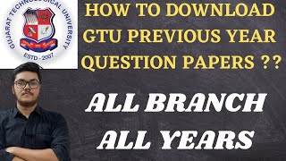 How to Download GTU Previous year Question paper ?? All branch | All years |DIPLOMA |BE |B.pharm screenshot 4