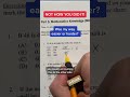 ASVAB AFQT Math Knowledge answer 1