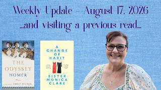 Weekly Update - August 17, 2026
Books discussed:
A Change of Habit: Leaving Behind My Husband, Career, and Everything I Owned to Become a Nun by Sister Monica Claire
https://bookshop.org/a/113126/9780593727119
The Odyssey by Homer (translated by Emily Wilson)
https://bookshop.org/a/113126/9780393356250
Channels mentioned:
@MyMessyBookshelf
@SueJacksonDE
Pango store: @melinda995200
My Bookshop Affiliate page:
https://bookshop.org/shop/awebofstories
Hashtags:
#books #booktube #smallbooktuber #weeklyupdate #weeklyupdates #weeklyreading #readingupdate #readingwrapup #bookclub
Interested in Libro.fm? Use this referral link!
https://libro.fm/referral?rf_code=lfm181649
Interested in Book of the Month? Use this referral link!
https://www.mybotm.com/577008671417
Other places you can find me:
The Storygraph: awebofstories
Instagram and threads: webofstories
Facebook: www.facebook.com/mdawnott
Voxer: mdawnott
Email: awebofstories@gmail.com
Come visit my Discord Channel!
https://discord.gg/5rxSBya8gA Weekly Update - August 17, 2026
