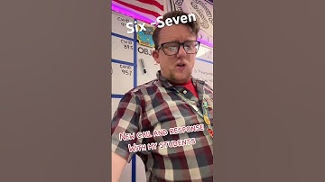 Taking over  6/7 and ruining it for my students #teacher #teaching