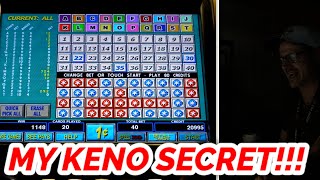 KENO SECRETS! - David Keno Lab #2