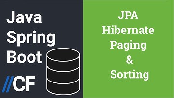 Java Spring Boot - JPA - Hibernate - H2 - Paging and Sorting Repository