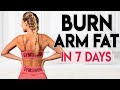 BURN ARM FAT in 7 Days (sexy upper body) | 6 minute Workout