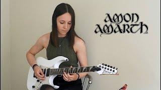 Amon Amarth - Under The Northern Star - Guitar Cover ~Monika Kosior