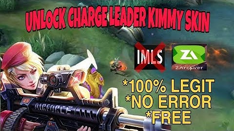 UNLOCK KIMMY Charge Leader Skin FOR FREE