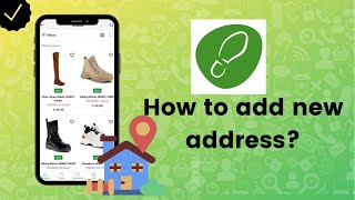How to add new address to Efootwear.eu? screenshot 1