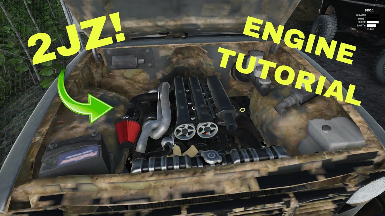 2JZ i6 Build Tutorial! (Junkyard Truck)