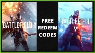 HERE IS HOW TO CLAIM BATTLEFIELD 1 AND 5 REDEEM CODES FOR FREE