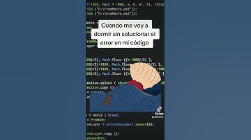 PESADILLAS después de PROGRAMAR #dev #programmer #humor #meme #programming