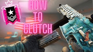 How a CHAMPION CLUTCHES in Tom Clancy's Rainbow Six Siege