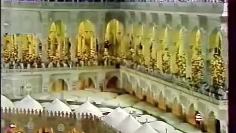 الشيخ علي عبدالله جابر رحمه الله من الحرم المكي من سورة النبأ إلى سورة الطارق