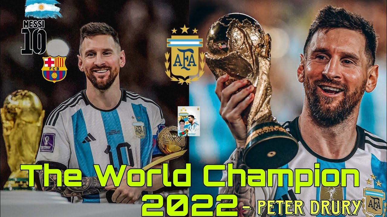 Argentina Wins The World Cup 2022 ️ | Lionel Messi 🇦🇷💕🇧🇩 ️‍--Peter ...