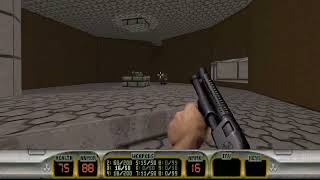 Doom 2 E1M1 - Custom Map - Duke Nukem 3D: World Tour - Full Playthrough - Walkthrough