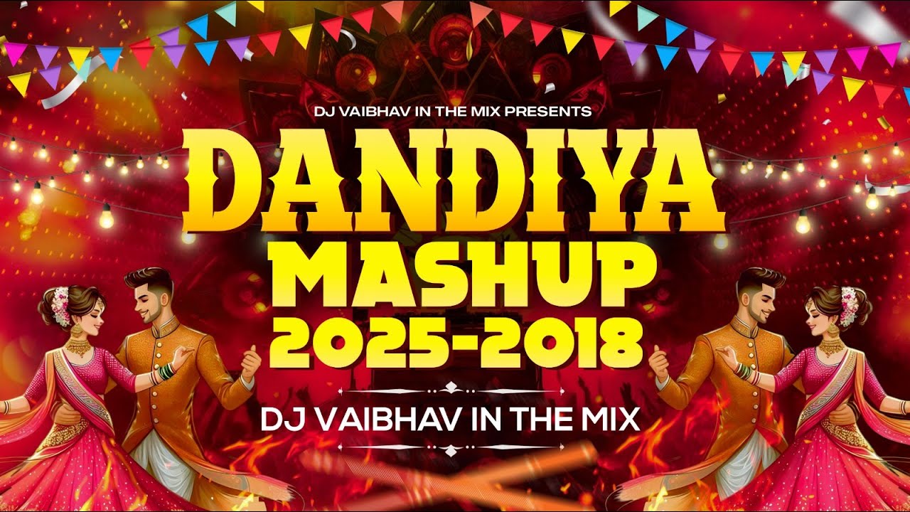 Garba Nonstop 2025 | Gujrati Hindi Retro | Nonstop Garba Dj Song 2025 Dodhiya Nonstop DJ Vaibhav