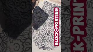 Block-printing - ancient handmade art